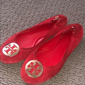 Red Tory Burch flats